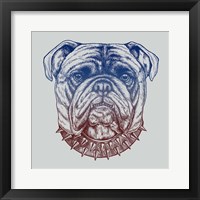 Gritty Bulldog Fine Art Print