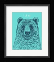 I Like You Bear Fine Art Print