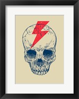 Skull Bolt Fine Art Print