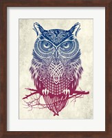 Warrior Owl Fine Art Print