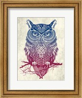 Warrior Owl Fine Art Print