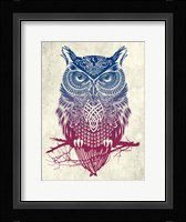 Warrior Owl Fine Art Print
