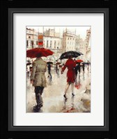 Parting on a Paris Street Fine Art Print