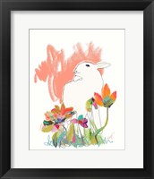 Lamb and Flowers Fine Art Print
