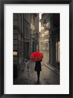 Red Rain Fine Art Print