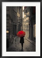 Red Rain Fine Art Print