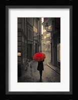Red Rain Fine Art Print