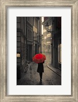 Red Rain Fine Art Print