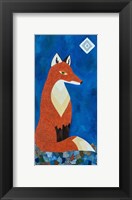 Fox Under Diamond Moon Fine Art Print