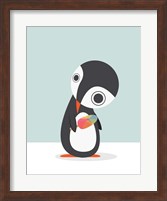 Pingu Loves Ice Cream Fine Art Print