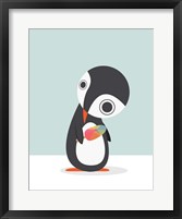 Pingu Loves Ice Cream Fine Art Print