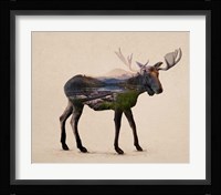 The Alaskan Bull Moose Fine Art Print