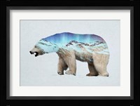 The Arctic Polar Bear Framed Print
