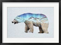 The Arctic Polar Bear Framed Print