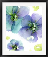 Blue Flowers Fine Art Print