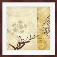 Golden Henna Breeze 1 Fine Art Print