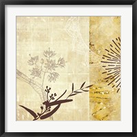 Golden Henna Breeze 1 Fine Art Print