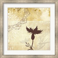 Golden Henna Breeze 2 Fine Art Print