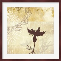 Golden Henna Breeze 2 Fine Art Print