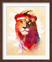 Gym Lion Fine Art Print