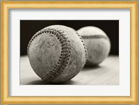 Old Baseballs Fine Art Print