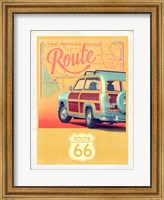 Route 66 Vintage Travel Fine Art Print