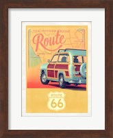 Route 66 Vintage Travel Fine Art Print