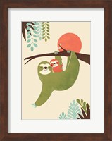 Mama Sloth Fine Art Print
