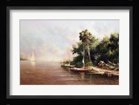 Fisherman Landing Fine Art Print