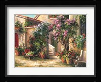 Garden Courtyard Fine Art Print