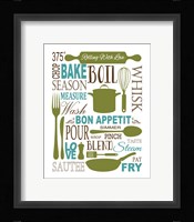 Culinary Love 1 (color) Framed Print