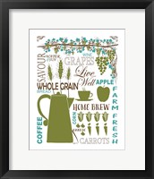Culinary Love 2 (color) Framed Print