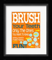 Ocean Bubble Friends 1 Framed Print