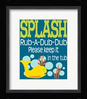 Ocean Bubble Friends 3 Framed Print