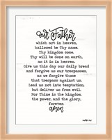 Lord's Prayer Fine Art Print