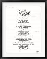 Psalm 23 Fine Art Print