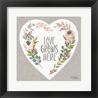Love Grows Here Fine Art Print