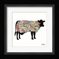 Floral Cow Fine Art Print