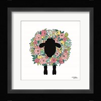 Floral Sheep Fine Art Print