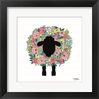 Floral Sheep Fine Art Print