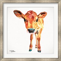 Cute Little Calf Fine Art Print