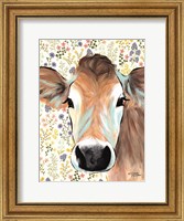 Bluebell Cow Fine Art Print