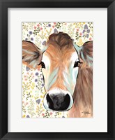 Bluebell Cow Fine Art Print