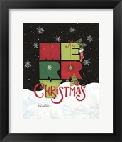 Merry Christmas Fine Art Print