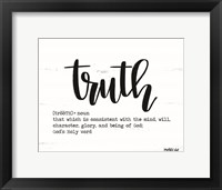 Truth Fine Art Print