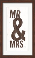 Mr & Mrs I Fine Art Print