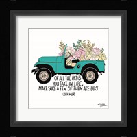 Floral Jeep Fine Art Print