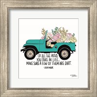 Floral Jeep Fine Art Print
