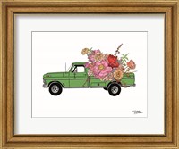 Floral Truck Fine Art Print