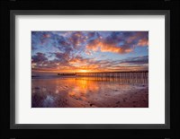 Cement Ship Sunset Fine Art Print